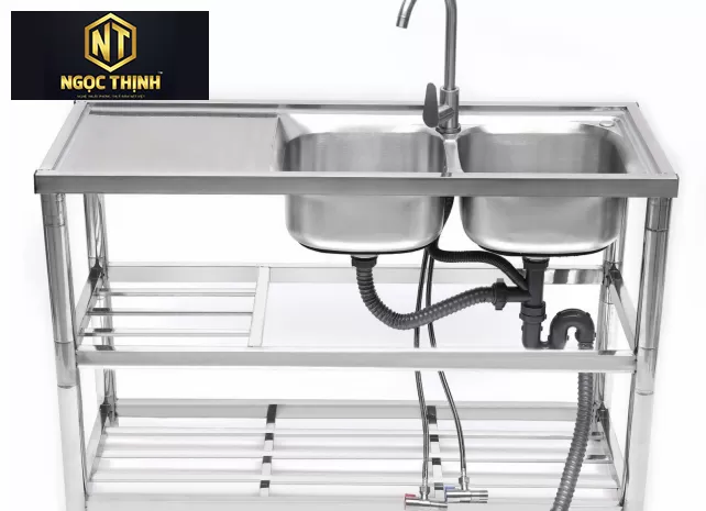 Bồn rửa chén inox hiện đại – Độ bền vượt trội tại Nội Thất Ngọc Thịnh